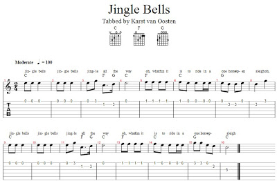 Jingle Bells gitaar